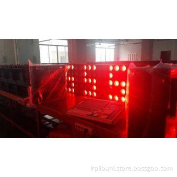 LED Par Can Lights High Brightness New Case LED Matrix 25*3